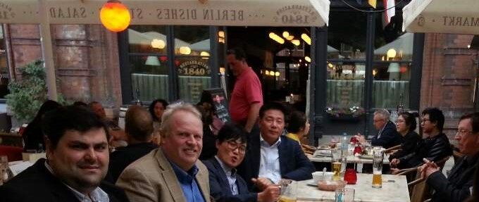 With colleagues in SEMAT (Software Engineering Method and Theory) while attending OMG Techical Meeting in Berlin, Germany
