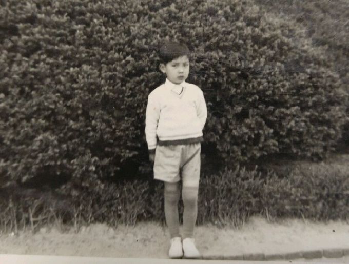 This is me when I was a first-grader.